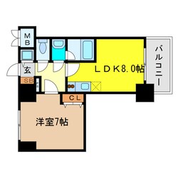 アルグラッド福島ＷＥＳＴの物件間取画像